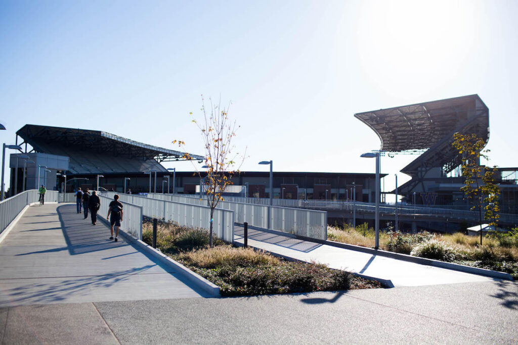 University of Washington Light Rail Station